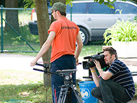 SternTV beim Bundesligaspieltag in Bamberg